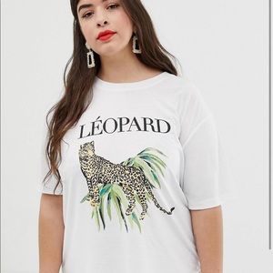 Leopard Graphic Tee